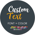 Custom Stickers for Weddings, Birthdays & Businesses - Personalized Labels with Your Logo - Waterproof, Fade and Heat Resistant - Pack of 100-1000 (Custom Text, 3 Inch)