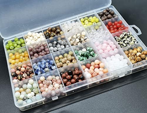 6mm natural round stone beads real gemstone beading, view 9