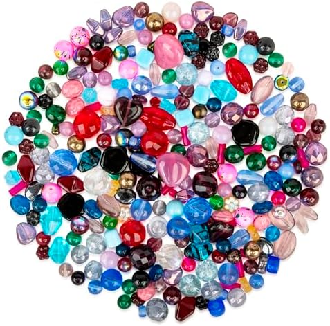 assorted glass beads for jewelry making, diy lamp, view 9
