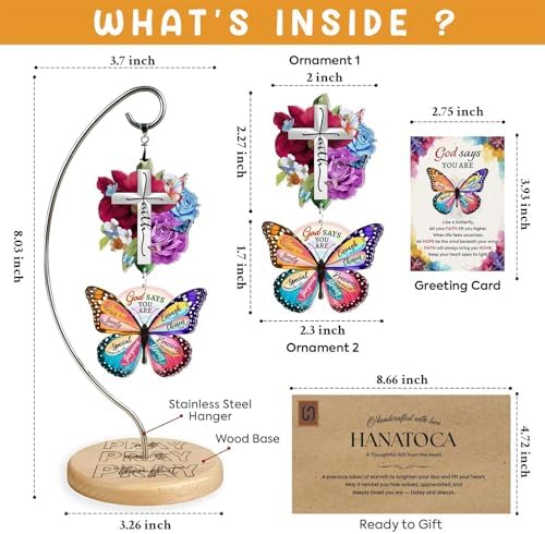 Christian Gifts for Women Birthday - Christmas Inspiration Religious Gifts for for Friends, Mom, Sister, Girl, Female Coworker, Christian - Christian Desk Decor - Religious Spiritual Gift