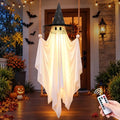 halloween swinging ghost outdoor decor: 6.6ft spooky hanging, main product view