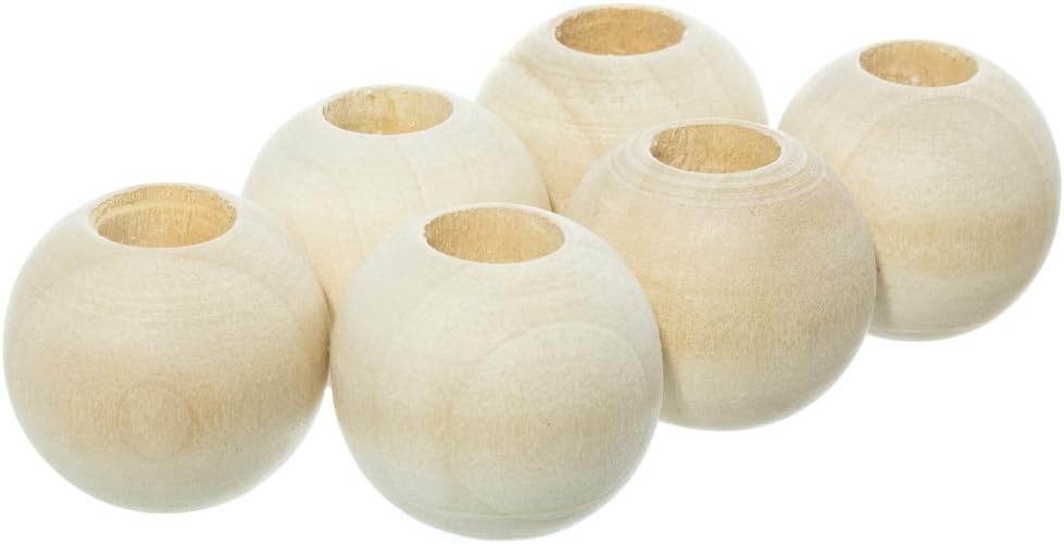 paracord planet 1 inch wooden beads with a, main product view