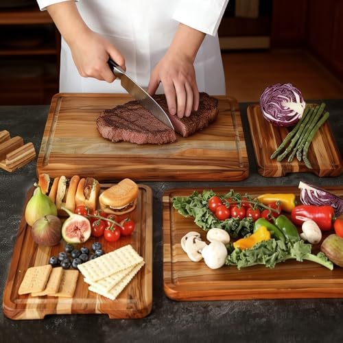 teak cutting board wood wooden cutting boards for showing dimensions