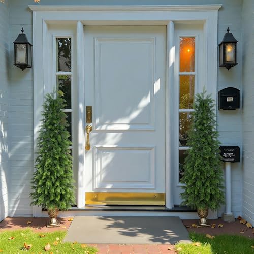 nafresh 5ft uv resistant topiary trees artificial with, close-up detail