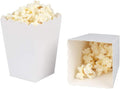 YESON White Popcorn Boxes Mini Paper Popcorn Box for Party,Pack of 36
