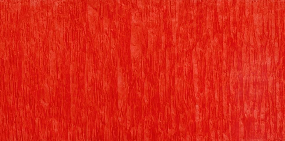 K-Kraft Flame Red 2 Rolls Crepe Paper Streamers for Birthday, Holiday, School, Graduation, Christmas, Party
