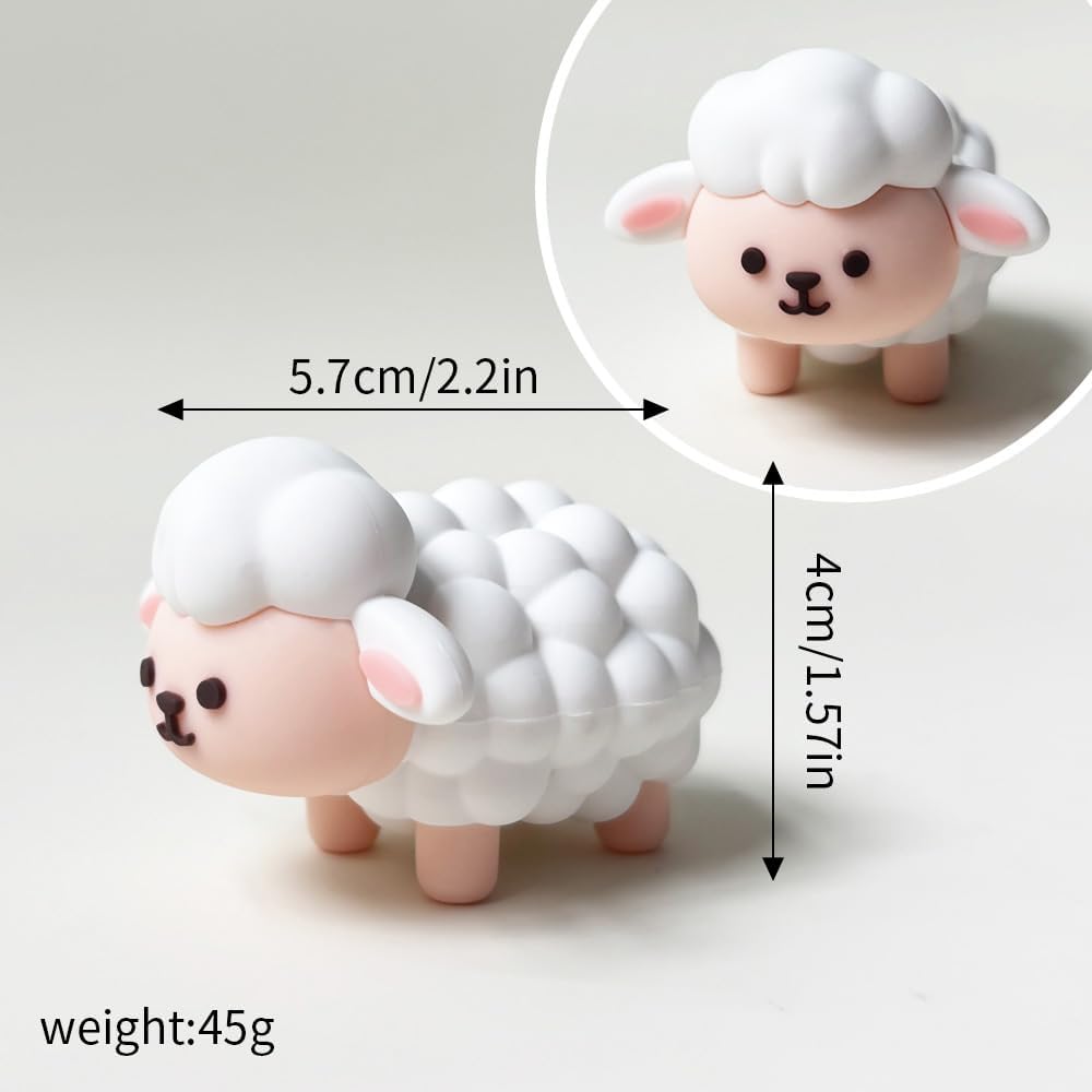 Farm Animal Cake Toppers 15PCS Animal Cake Toppers Include Cute Cow,Chicken,Horse,Pig,sheep,Farm Birthday Decorations.