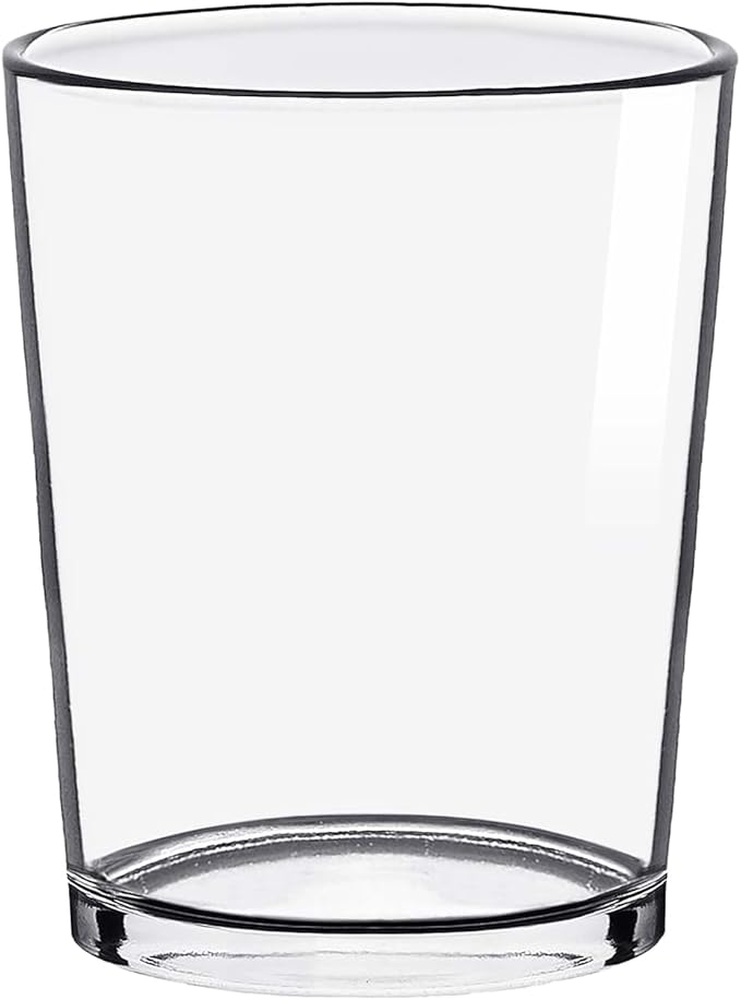 WGV Tea Light Votive Candle Holder 2.2x2.75, Clear Tiny Utility Cylinder Glass Vase, Small Planter Terrarium for Home Accent Decor, 24 Pc