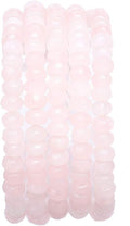 Faceted Natural Rose Quartz Crystal Stone Rondelle 4x6mm Loose Semi Gemstone Beads for Jewelry Making 38cm