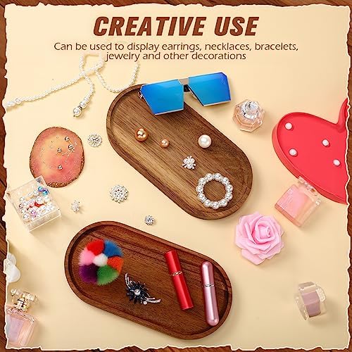 geetery 12 pcs acacia wooden serving trays 10, package contents