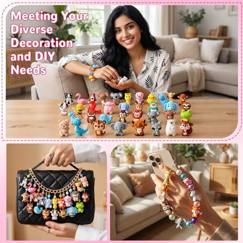 3d animals silicone focal beads bulk for pens on a desk or shelf