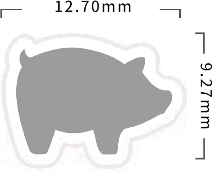 50 Wedding Meal Stickers - Food Identifier & Menu Choice Place Cards for Party Seating - Meal Option Indicator (Silver, Pork)