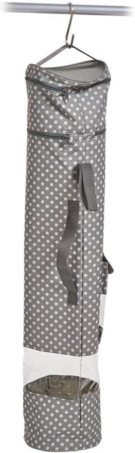 Zeller Gift Wrap Paper Organizer, Grey