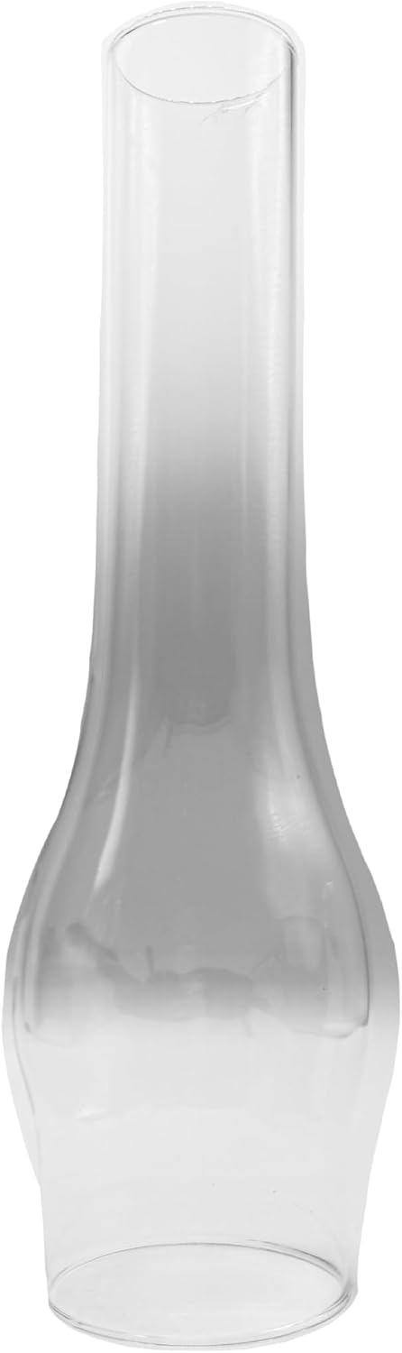 Light of Mine: 3" x 12" Replacement Oil Lamp Chimney – Clear Heat-Resistant Glass Chimney for Hurricane & Antique Oil Lamps