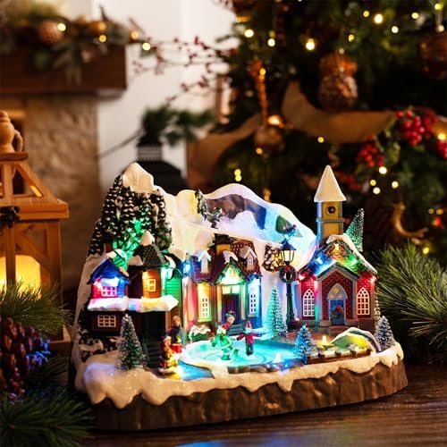 valery madelyn christmas ski resort shown in use
