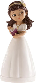 dekora - Decorative Girl Figure for First Communion Cake - 13 cm