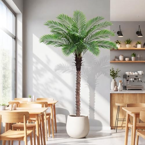 6ft artificial phoenix palm tree for outdoors, tall, package contents
