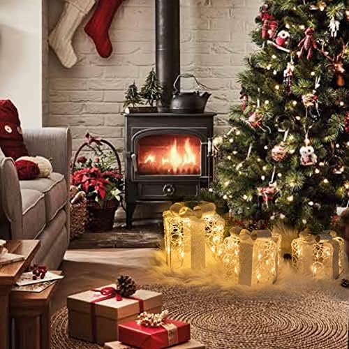 vanthylit christmas lighted gift boxes, set of 3, view 9