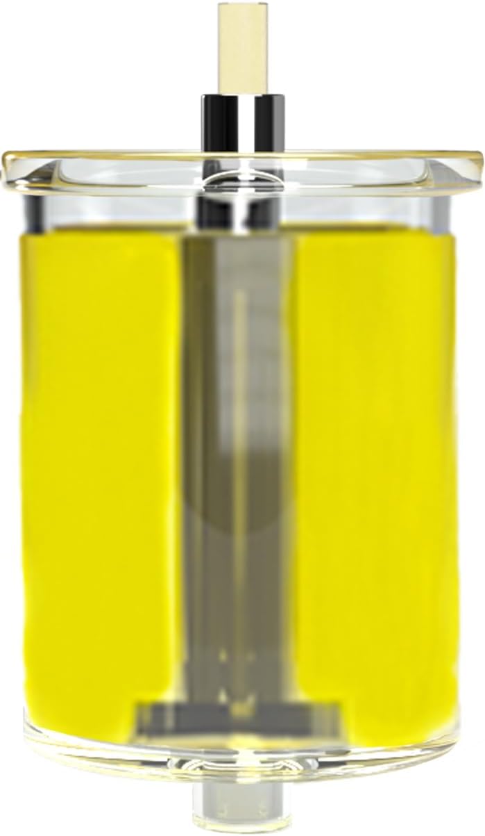 Hanukkah Pre-Filled Natural Olive Oil Glass Cup Candles, 2.5 Hours, 100 Percent Olive Oil Pre-Filled Ready to Use - 44 Cups for All 8 Nights of Hanukkah