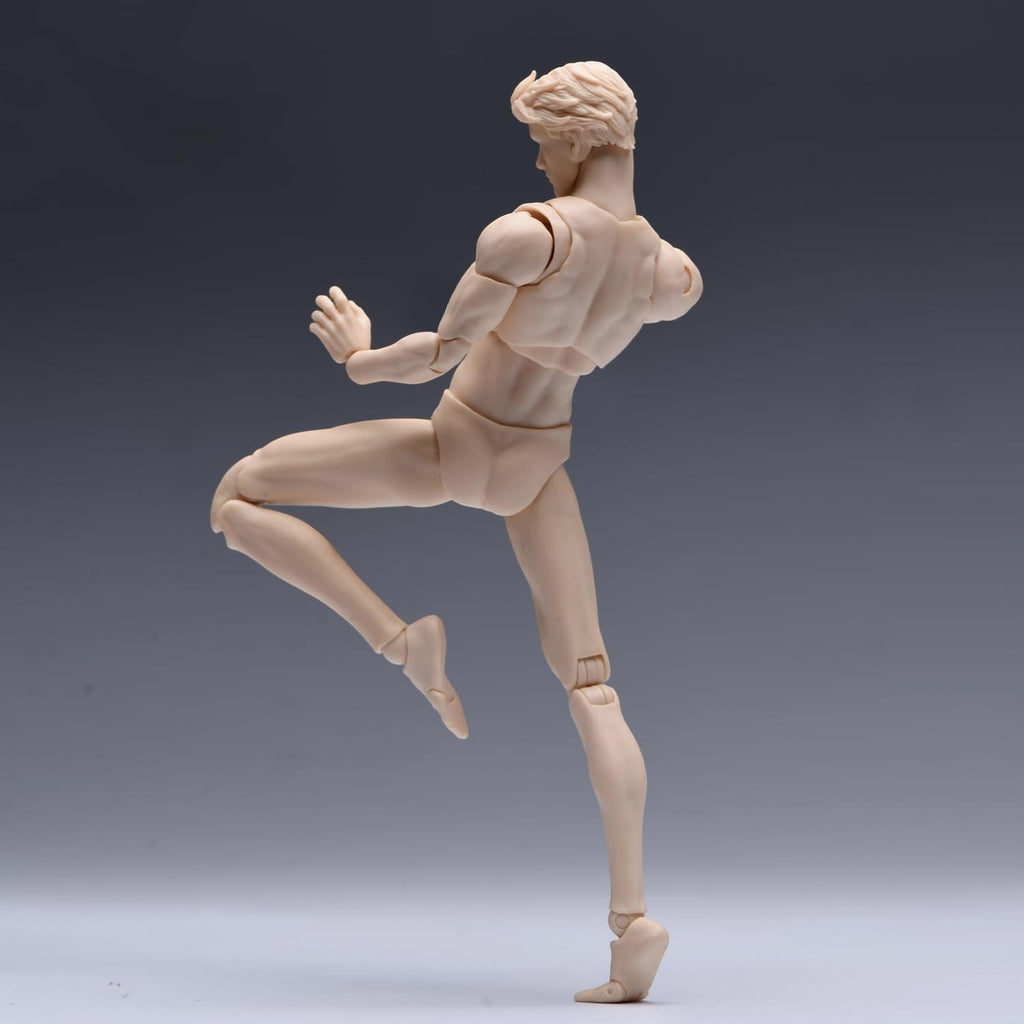 fremego 1/12 scale male action figure,6inch flexible thin on a desk or shelf