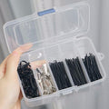 Mini Transparent Storage Case, 5-grid Dustproof Jewelry Storage Box, Travel Storage Box,Portable Storage Organizer, Transparently