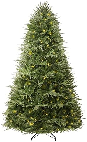 naomi home camden 7.5 ft pre-lit christmas tree on a desk or shelf