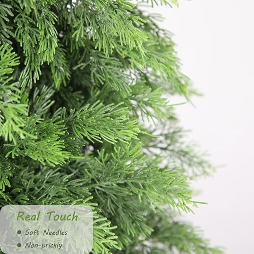 nafresh 5ft uv resistant topiary trees artificial with, view 9