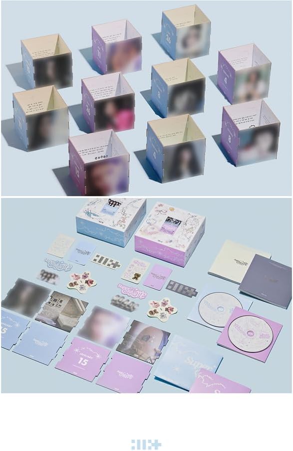 ILLIT [1st Mini Album 'SUPER REAL ME'](SUPER ME Ver.) + 3 Extra Photo...