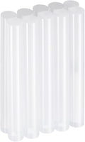 HARFINGTON 10pcs Hot Glue Sticks 0.43" Dia x 3.94" Long EVA Mini Hot Melt Adhesive Glue Stick for Hot Melt Gun Wood Plastic Glass Flowers Fabrics Foam, Clear