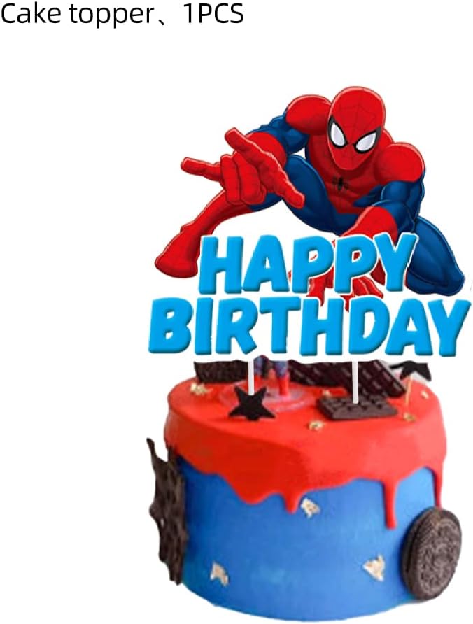 25PCS Cake Toppers Cupcake Toppers Cake Decorations Birthday Party Supplies Decorations (Style 5)