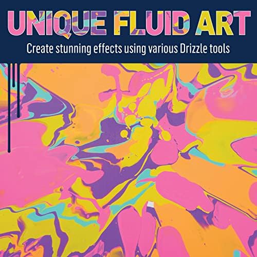 folkart drizzle pop-up splash guard, durable tool for on a desk or shelf
