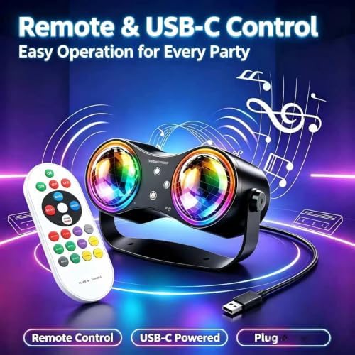 Party Disco Strobe Ocean Star Projector Light with Red/Green LED