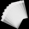 5x7 Inch 240Pcs Self Sealing Clear Cellophane Bags, Adhesive Cookie Treat Bag for DIY, Small Products, Food, and Gift Packaging
