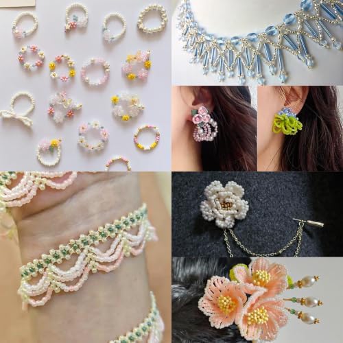 52800+pcs 144colors 2mm glass seed beads for jewelry, front angle view