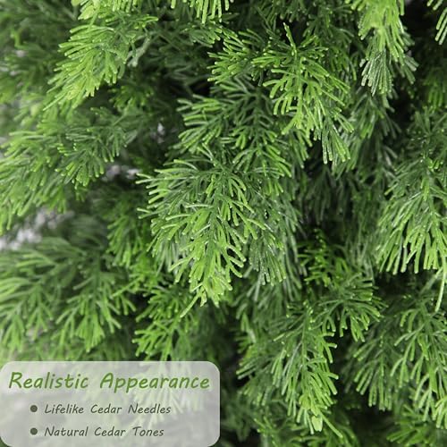 nafresh 5ft uv resistant topiary trees artificial with, package contents