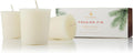 Thymes Frasier Fir Votive Candle Set of 3 - Scented Candles for Home - Luxury Home Fragrance Gifts for Women & Men - Home Decor (Pack of 3-2 Oz)