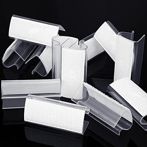 150 Pieces Table Skirting Clips Clear Tablecloth Clips for Indoor Outdoor Events Wedding Meeting Party Picnic Banquet