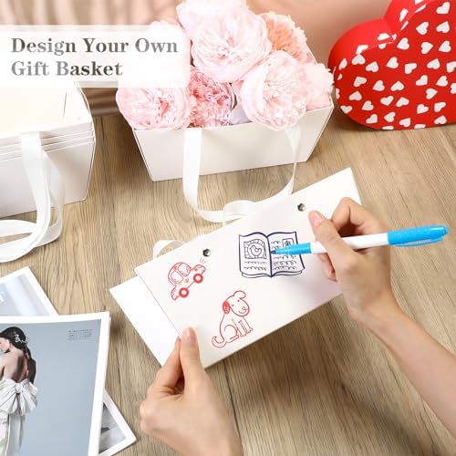 glenmal 72 pcs baskets for gifts waterproof empty, package contents
