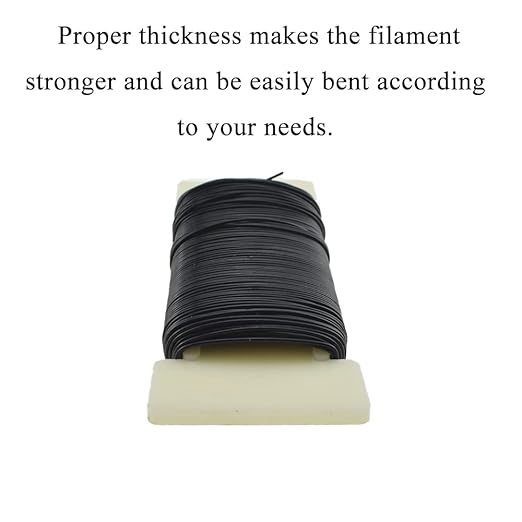 HAHIYO 22Gauge Black Wire - 1Roll, 38Yards (115Feet) Flexible Floral Wire for Crafts, Christmas Wreaths, Tree & Flower Arrangement, Wedding DIY