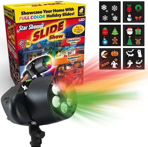 star shower slide show full color projector multi, main product view