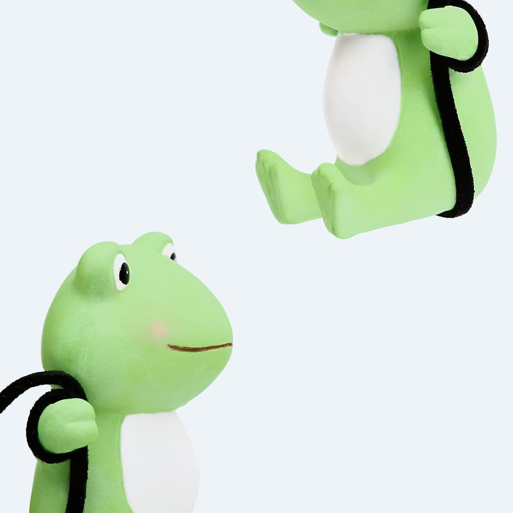 YGMONER Cute Swinging Frog Car Rear View Mirror Hanging Accessories Funny Car Interior Decor Gifts for Women Men (Frog)