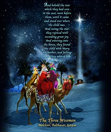 Nativity Scene LED Flameless Devotional Prayer Candle