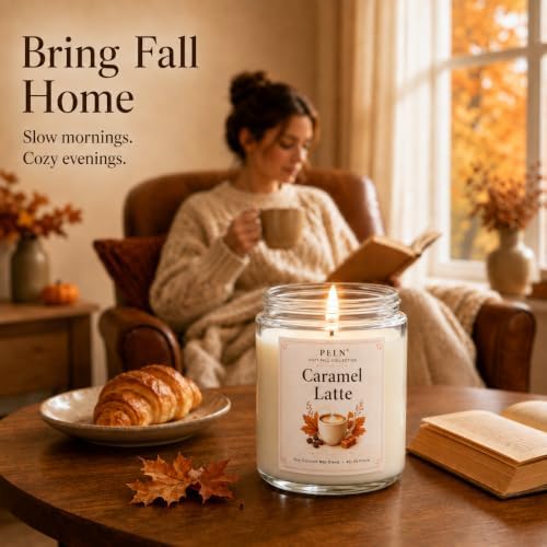 Fall Candles, 6 Pack Fall Scented Candles for Home, Autumn Gift Set