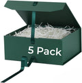 goooodgift large gift box green 5 pack 13.5x11x5.3, main product view