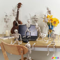 joyin 5 pcs posable halloween skeleton decor 16, main product view
