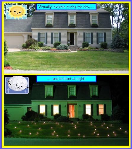 lawn lights illuminated outdoor decoration, led, christmas, 36-08, view 9