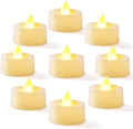 Homemory 50-Pack Flameless LED Tea Lights Candles Battery Operated, 200+Hour Fake Electric Candles TeaLights for Votive, Halloween, Ofrenda, Diya, Wedding Centerpiece Table Decor, Funeral, Christmas