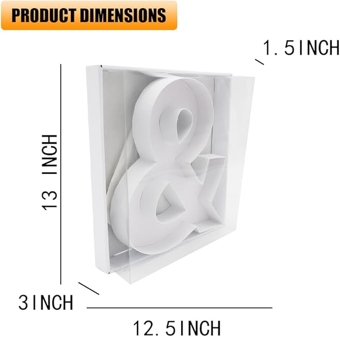 12" Fillable Cardboard Letter Charcuterie Gift Cupcake Box With Cover Sweets Packaging (&)