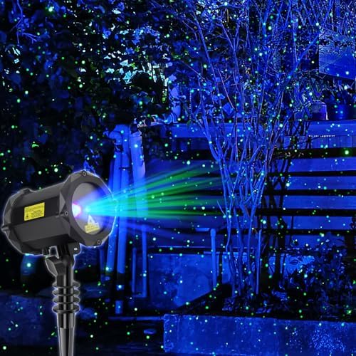 firefly garden lights laser star projector, outdoor decorative, main product view