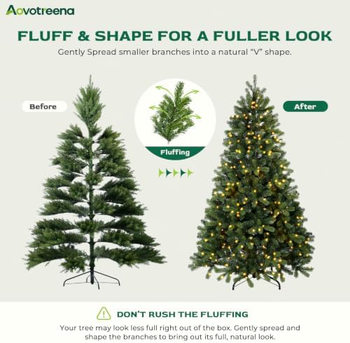 6.5ft pre-lit artificial christmas tree with 650 white on a desk or shelf